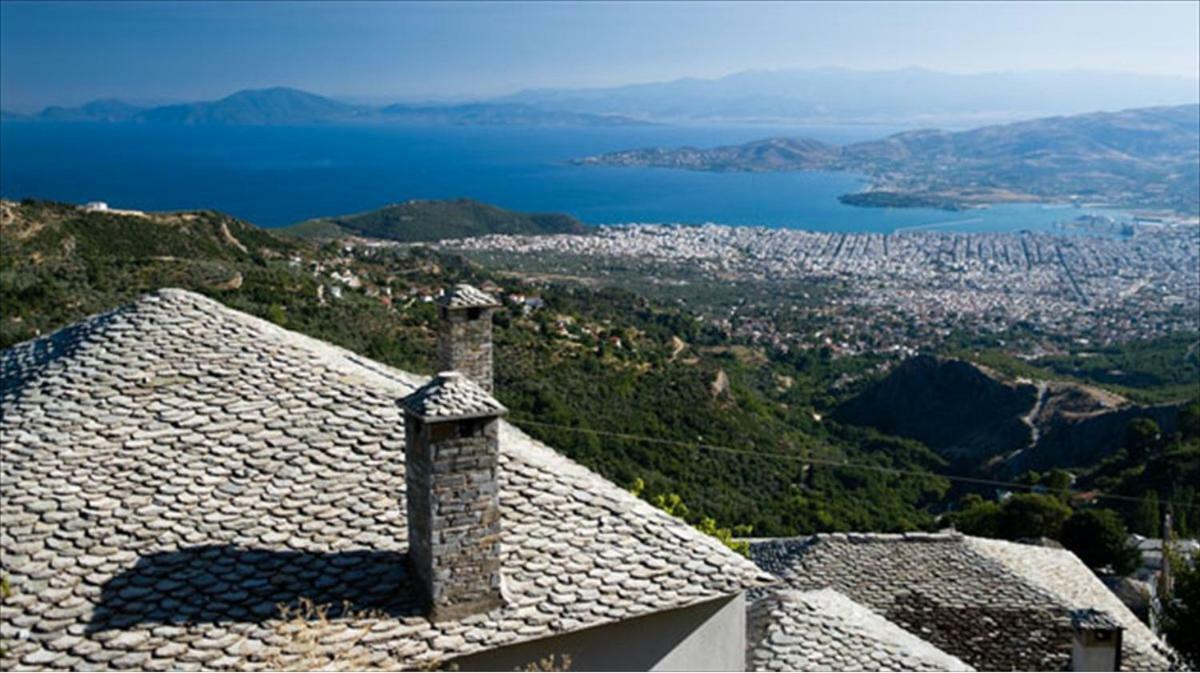 Traditional House Makrinitsa Exterior foto